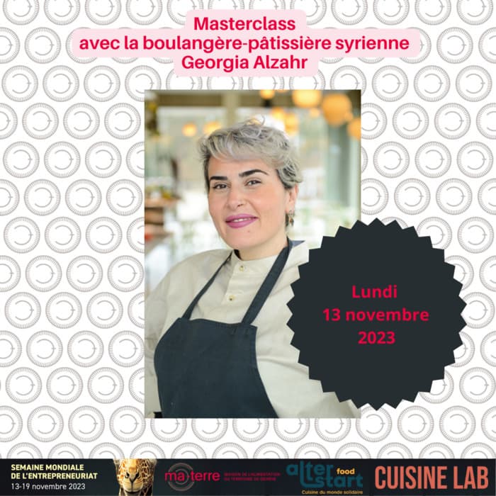 Masterclass avec la boulangère-pâtissière syrienne Giorgia Alzahr (Cuisine Lab)