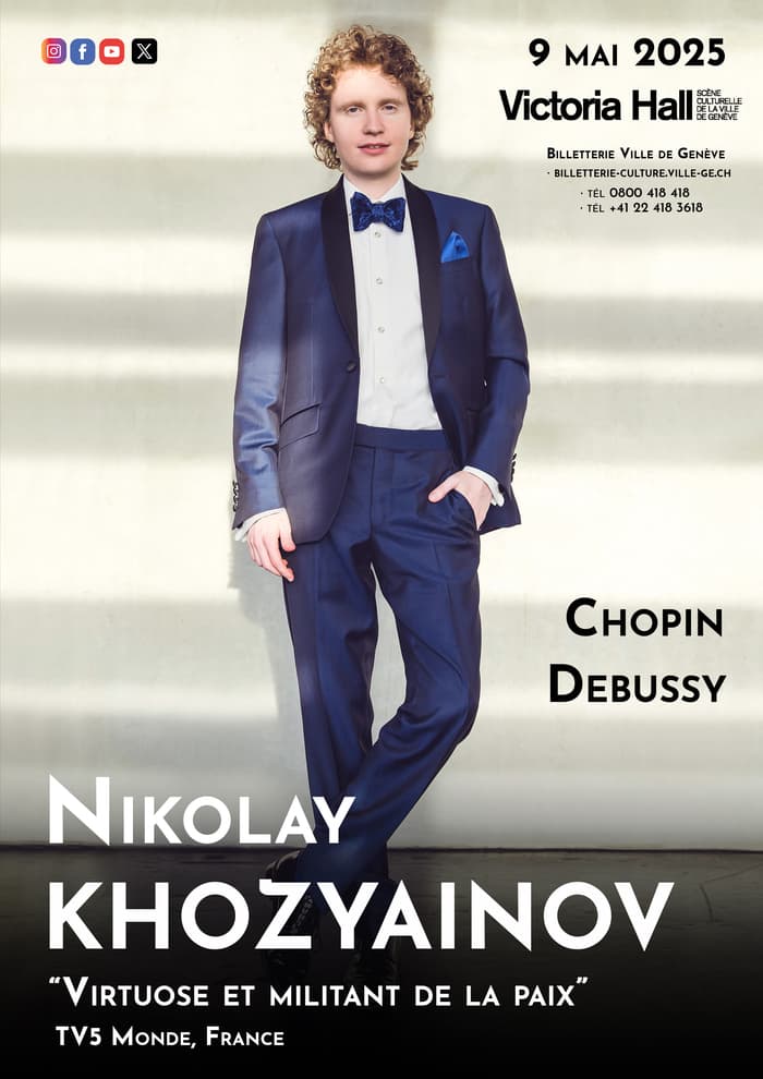 Nikolay Khozyainov. «Virtuose et militant de la paix». Récital de piano