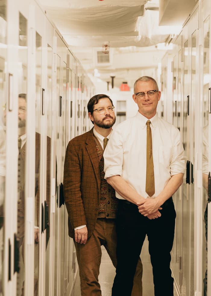 Passage de disques par Matmos au MEG