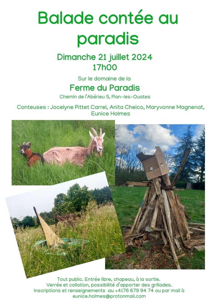Balade contée au Paradis
