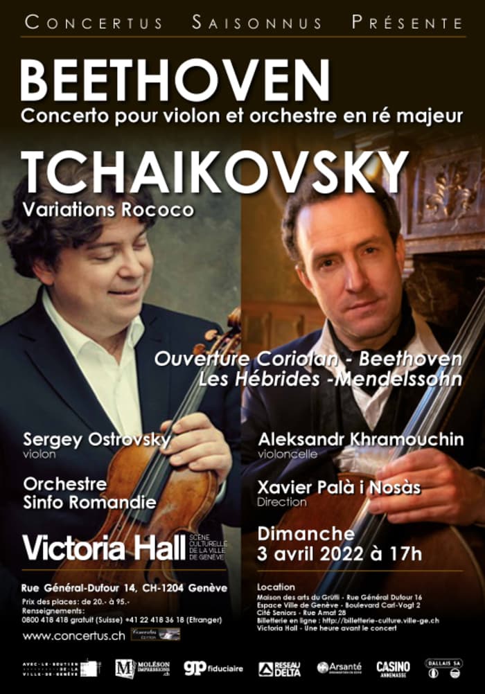 Orchestre Sinfo Romandie; Sergey Ostrovsky; Aleksandr Khramouchin