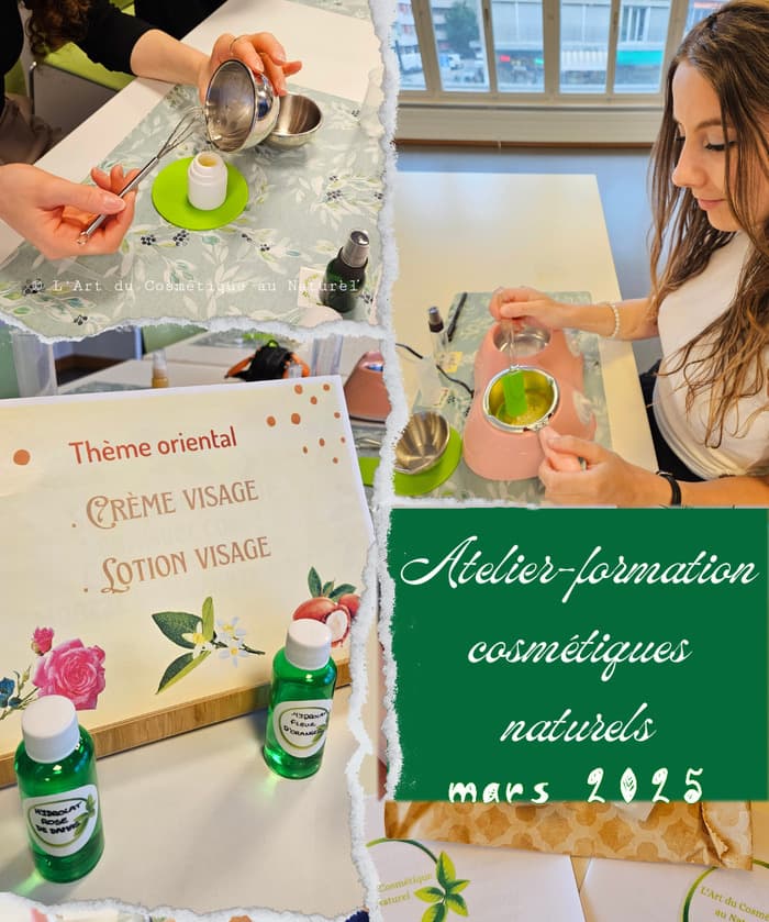 Atelier-formation "Apprendre à fabriquer ses cosmétiques naturels"