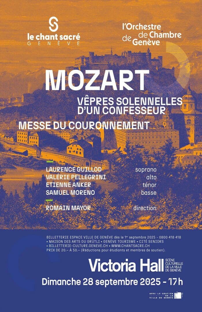 Le Chant Sacré Genève; L’Orchestre de Chambre de Genève