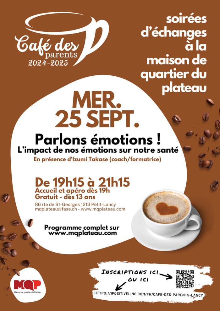 Café des parents à la Maison de quartier du Plateau