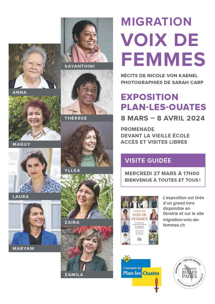 Exposition "Migration : voix de femmes"