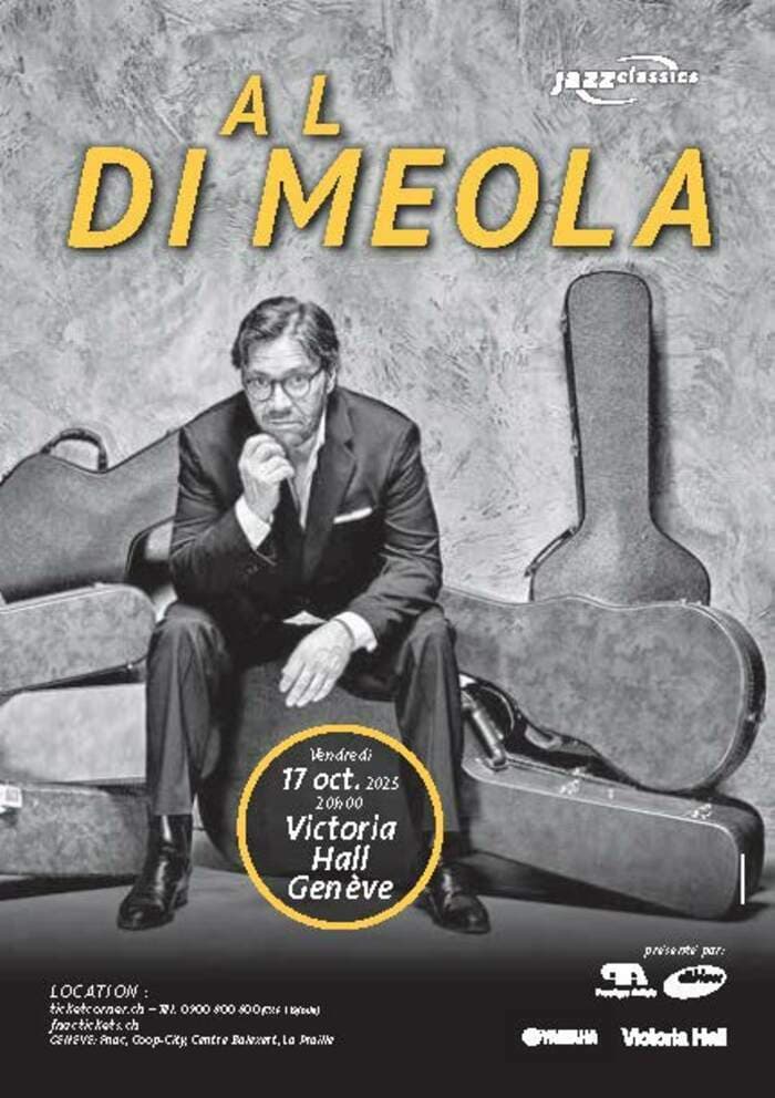 Al Di Meola Trio – Al Di Meola, guitare, Peo Alfonsi, guitare, Sergio Martinez, percussions