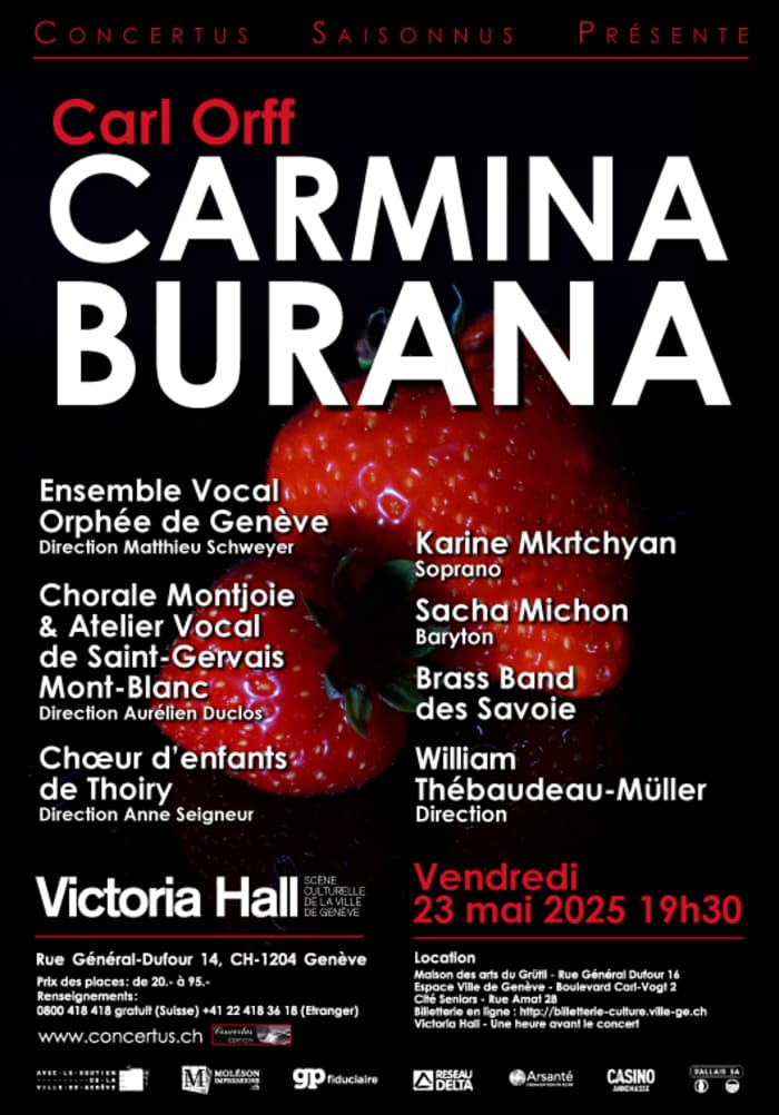 Carl Orff – Carmina Burana; Brass Band des Savoie; Ensemble Vocal Orphée;