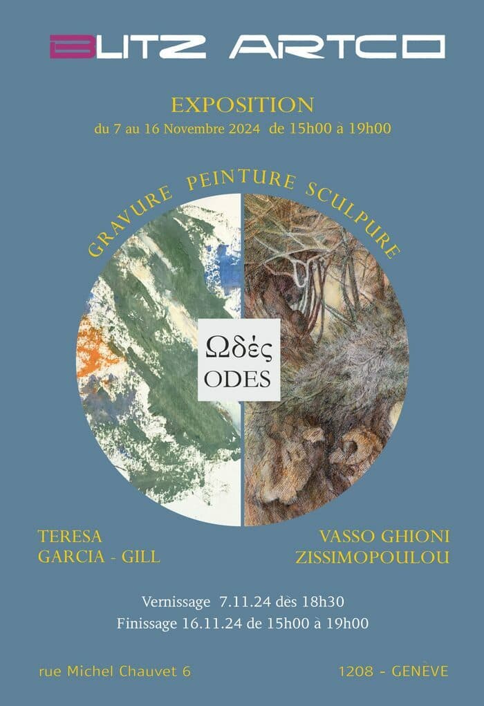 Exposition ODES - Teresa Garcia-Gill & Vasso Ghioni-Zissimopoulou