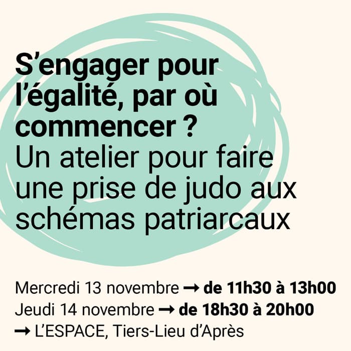 S'engager pour l'égalité : par où commencer ? - ATELIER