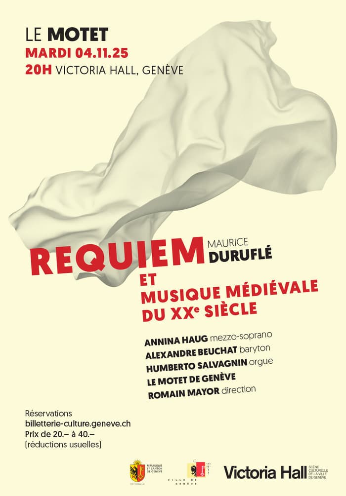 Le Motet de Genève, dirigé par Romain Mayor, Humberto Salvagnin, organiste, Annina Haug, mezzo-soprano, Alexandre Beuchat, baryton