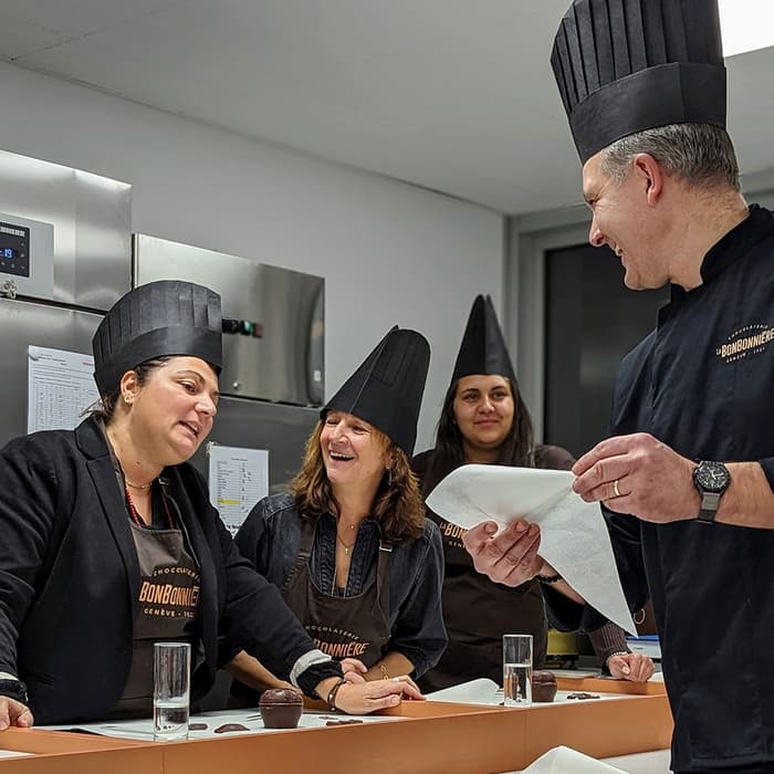 Atelier Initiation à la Chocolaterie - Boîte Chocolat et Rochers