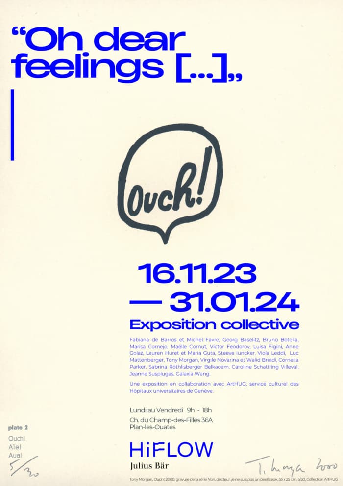 Exposition collective - HiFlow avec ArtHug - “Oh dear feelings […]”