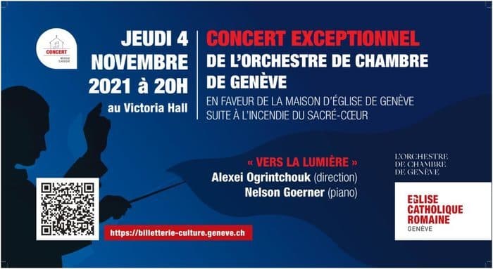 Vers la Lumière - Concert de soutien pour la Maison d’Eglise du Sacré-Cœur de Genève