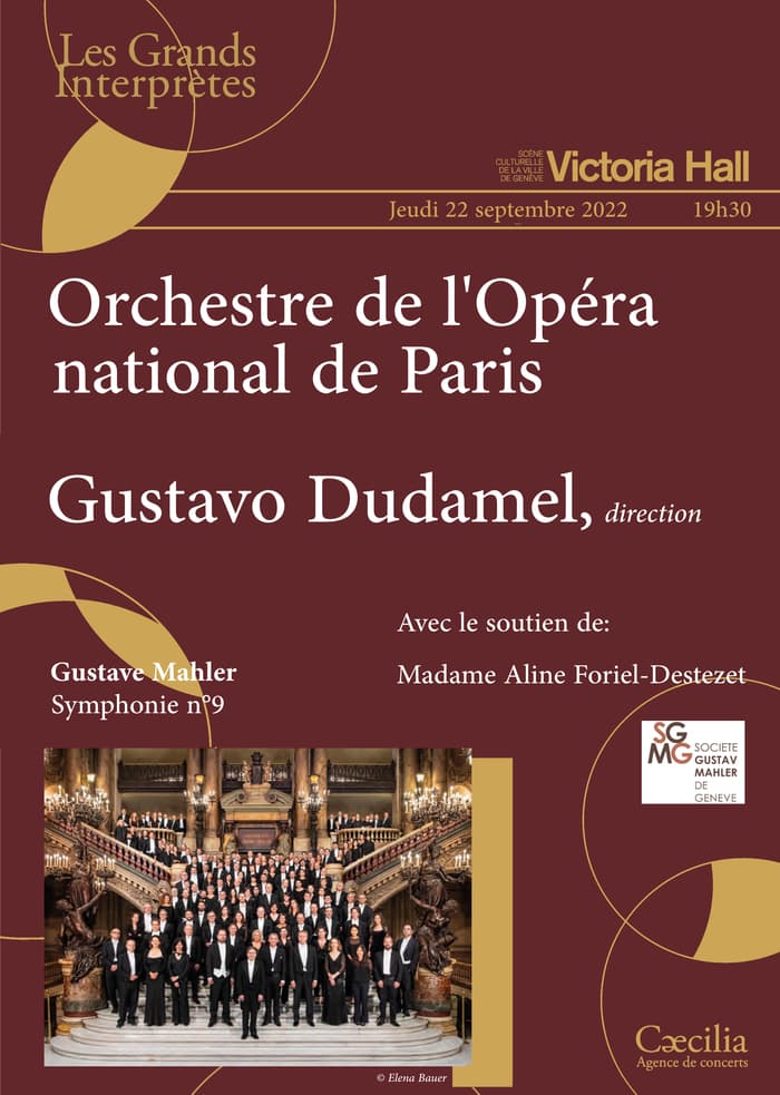 Orchestre de l’Opéra national de Paris; Gustavo Dudamel, direction