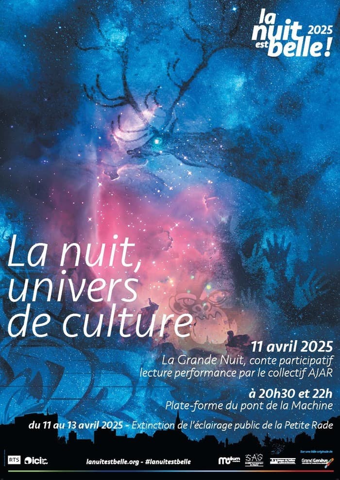 "La Grande Nuit" lecture performance d'un conte participatif｜La nuit est belle!