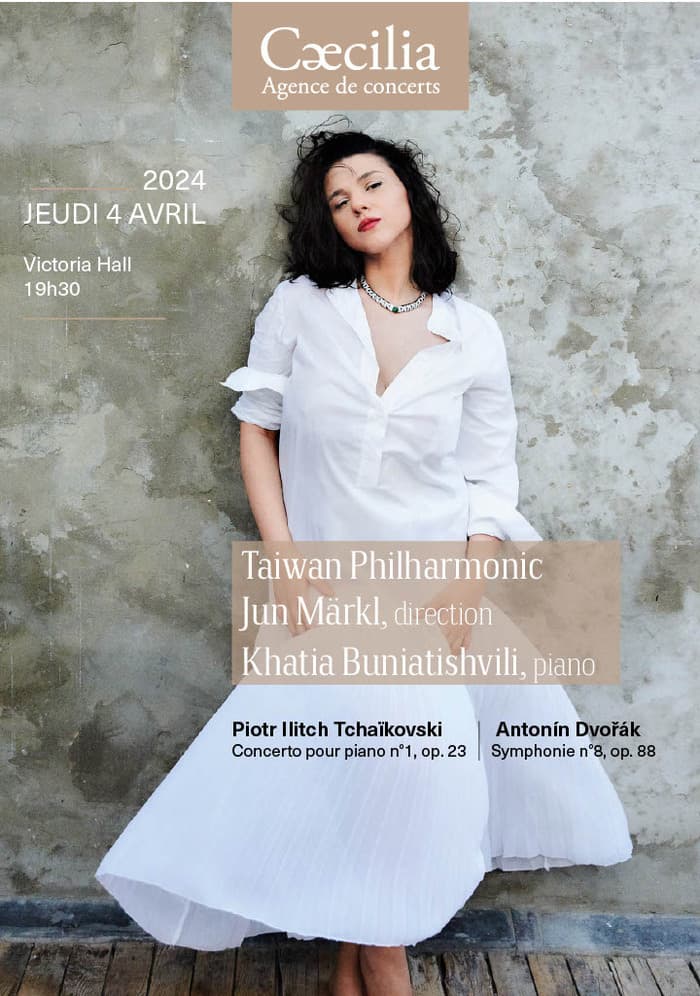 Taiwan Philharmonic; Jun Märkl, direction; Khatia Buniatishvili, piano