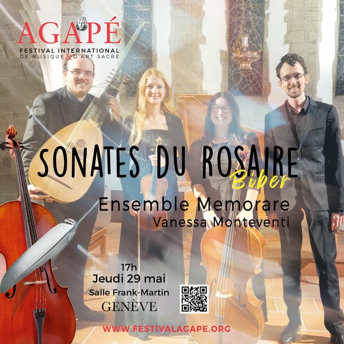 Concert 4 : Sonates du Rosaire / Festival Agapé