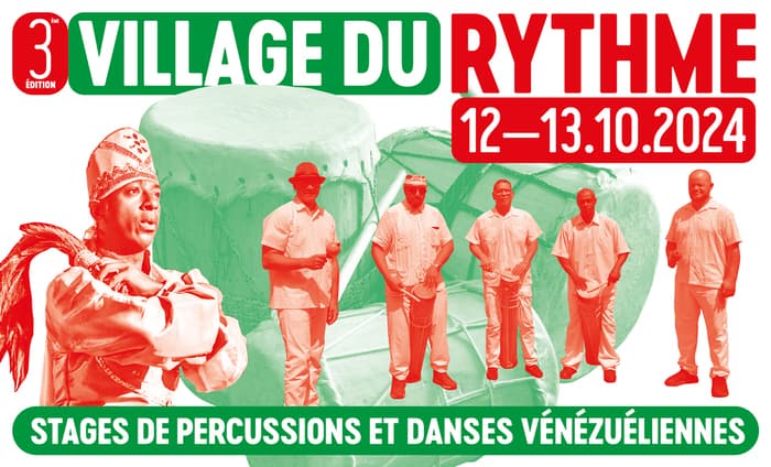 Village du rythme 2024 - du 12 au 13 octobre : ATELIERS / MASTERCLASSES / ADULTES