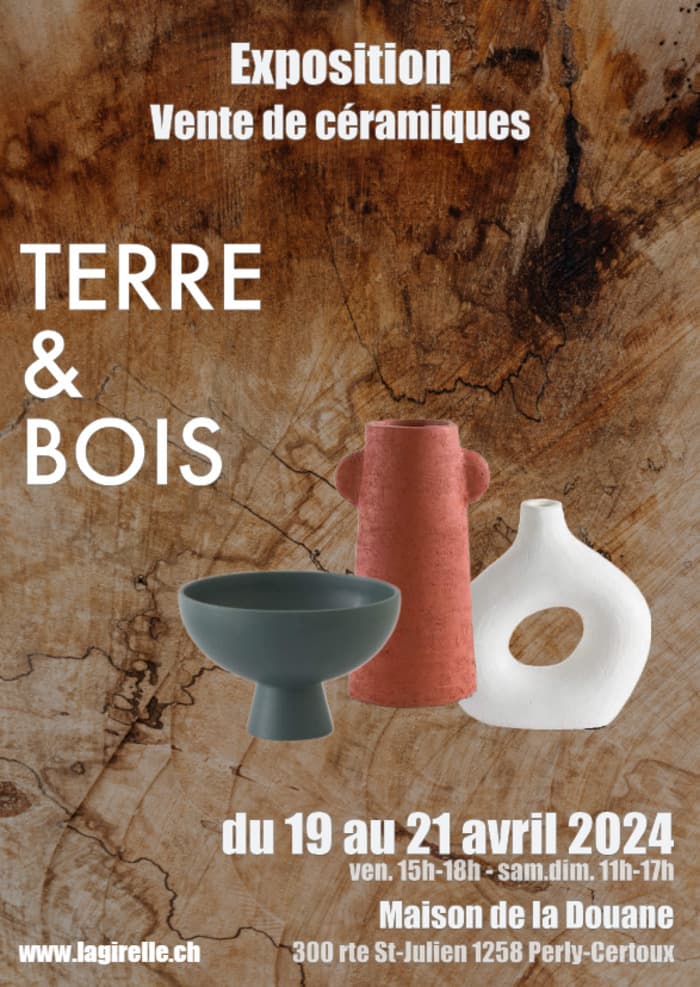 Exposition Vente de céramiques Terre & Bois