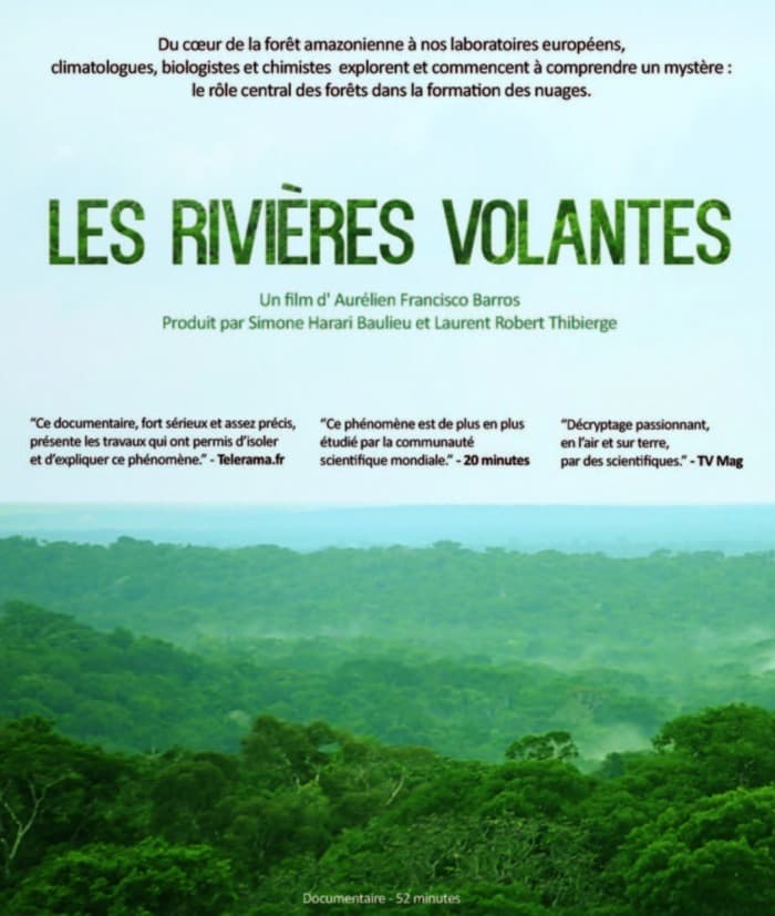 Projection du film documentaire « Rivières volantes »