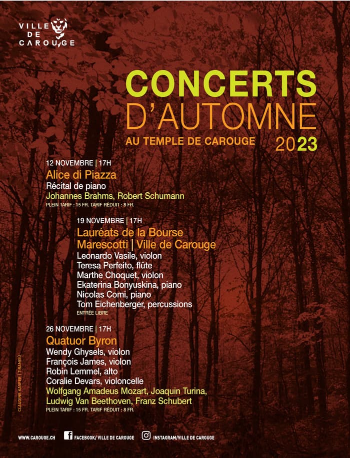 Concerts d'automne