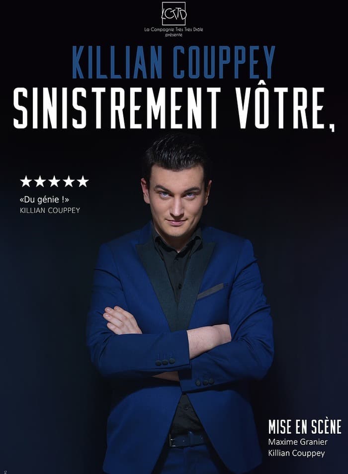 Killian Couppey dans Sinistrement Vôtre,