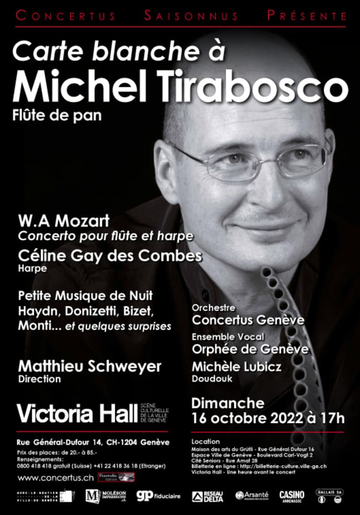 Carte blanche à Michel Tirabosco