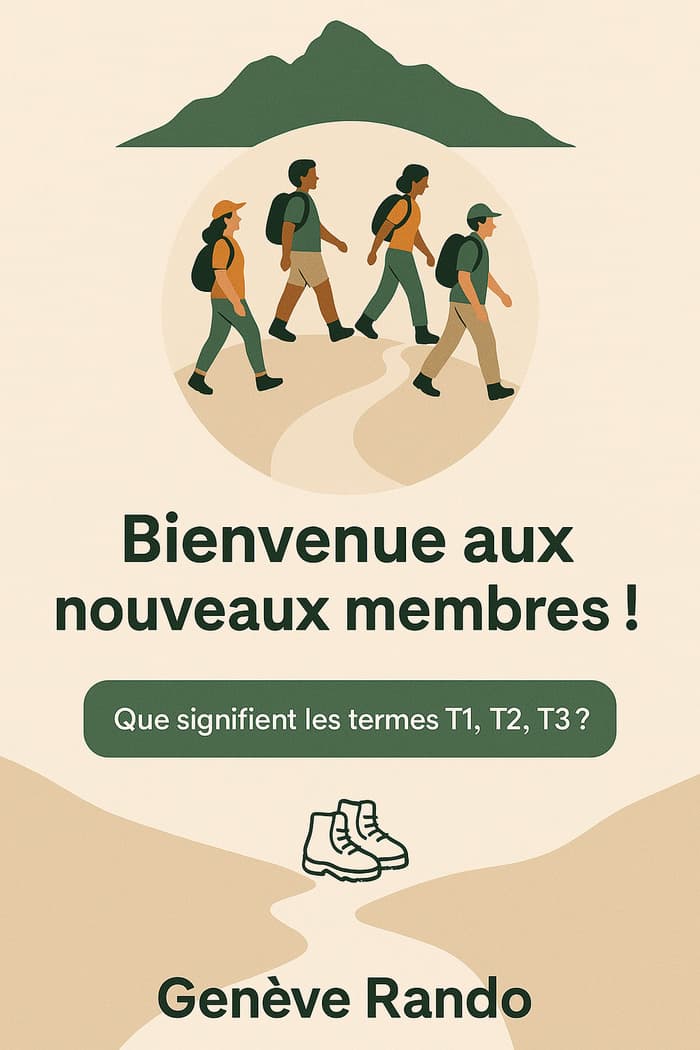 Séance d'accueil Genève Rando - Vos pas comptent !