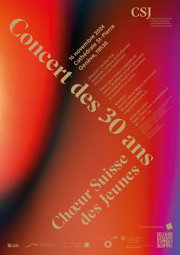 30 ans du Chœur Suisse des Jeunes