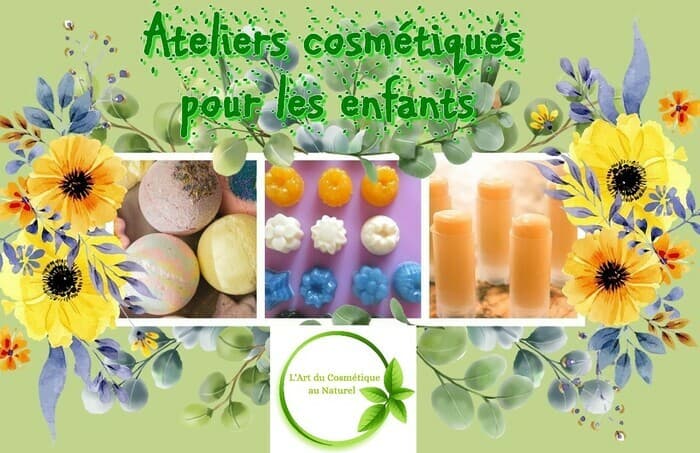 Ateliers de création de cosmétiques naturels pour les enfants