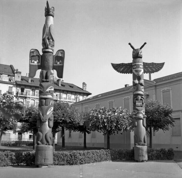 Visite flash: Mâts-totem