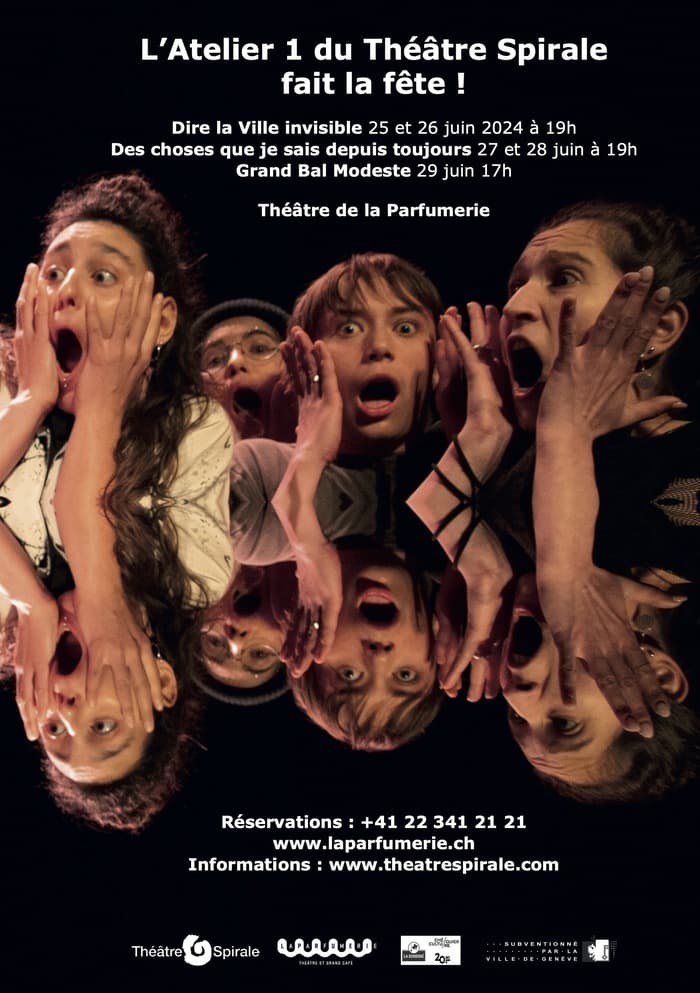 L'atelier 1 du Théâtre Spirale fait la fête en juin