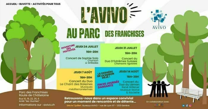 Les jeudis ensoleillés de l'AVIVO
