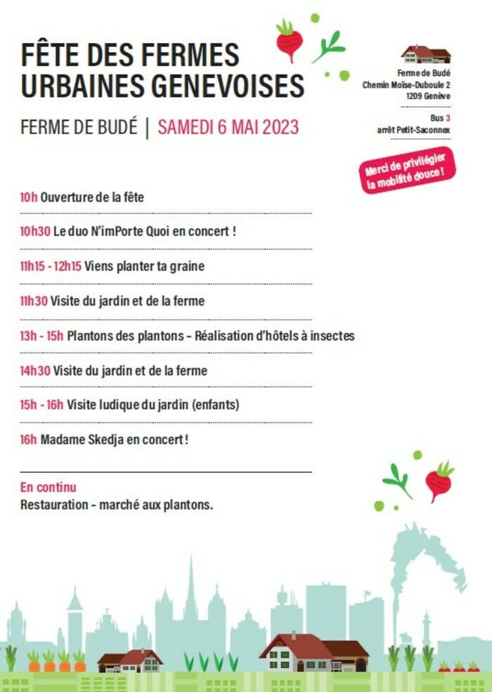Fête des Fermes urbaines de Genève - 2ème édition