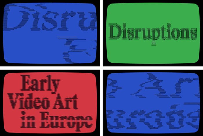 Disruptions. Early Video Art in Europe. Vernissage