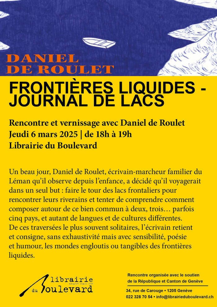 Frontières liquides – Journal de lacs