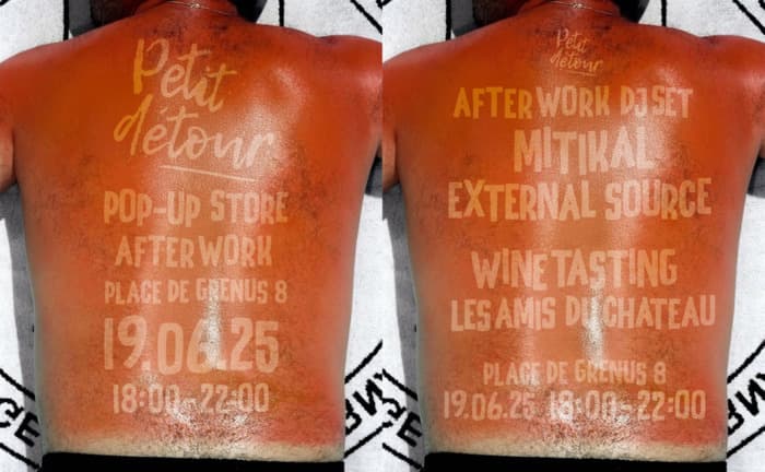 AFTERWORK - DJ SET - DEGUSTATION DE VIN au POP-UP STORE PETIT DETOUR