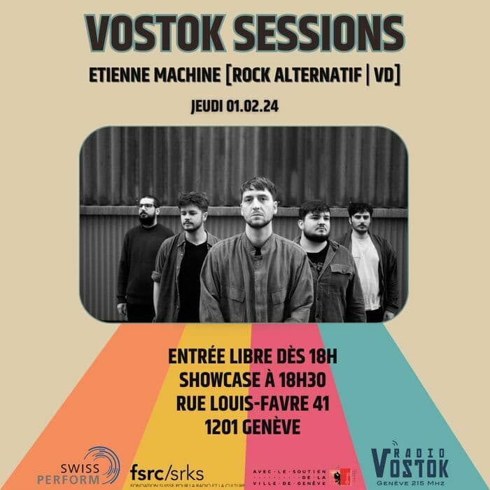 Etienne Machine en Vostok Sessions