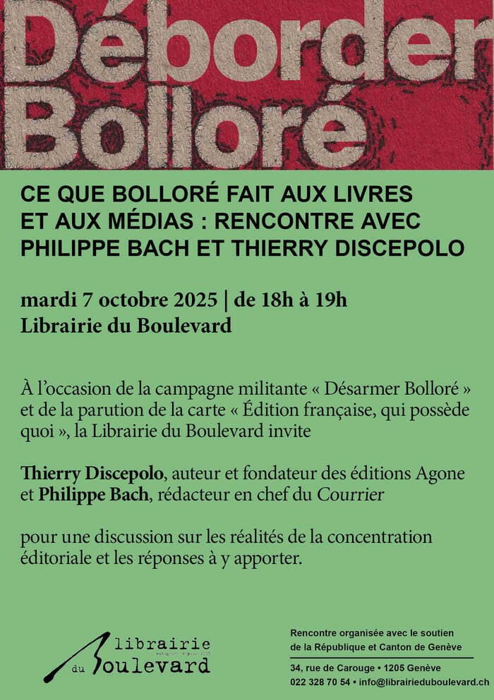 Ce que Bolloré fait aux livres et aux médias