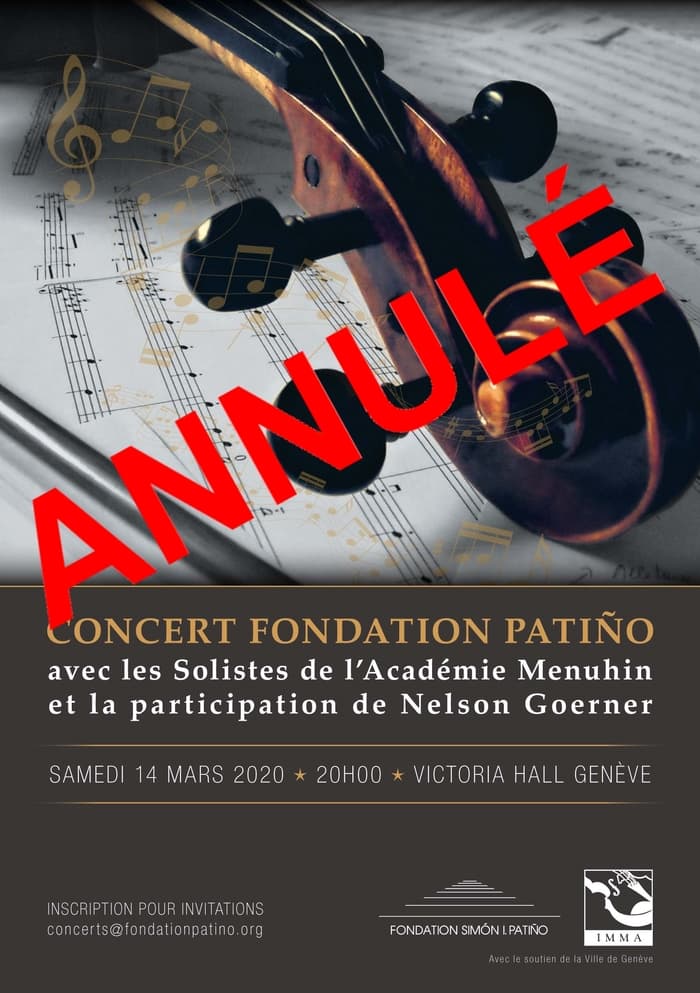 * CONCERT ANNULE *