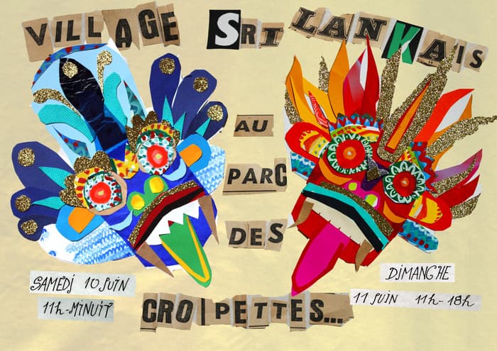Village du monde Sri-Lankais