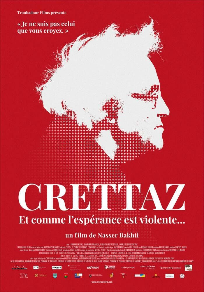 Projection du film CRETTAZ Et comme l'espérance est violente