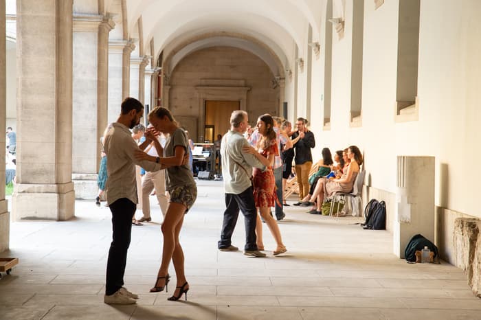 Initiation au tango avec Claire Rufenacht et Pedro Ratto