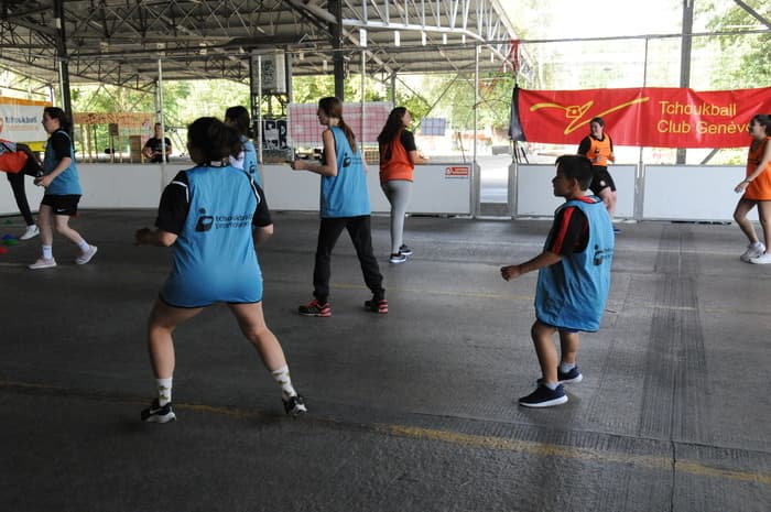 Tchoukball: animations et tournois féminins