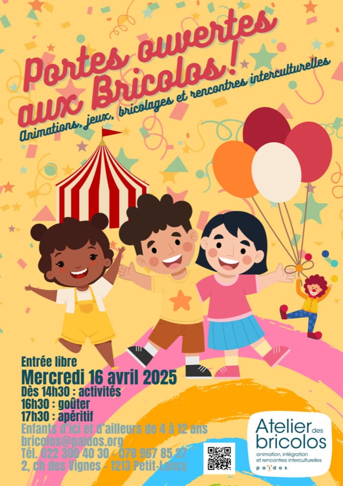 L'Atelier des Bricolos ouvre ses portes le mercredi après-midi 16 avril !