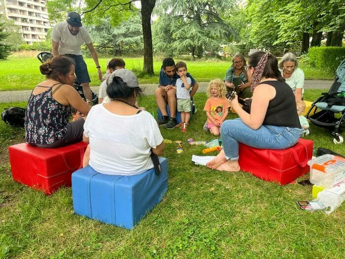 Musique à petits pas en parc