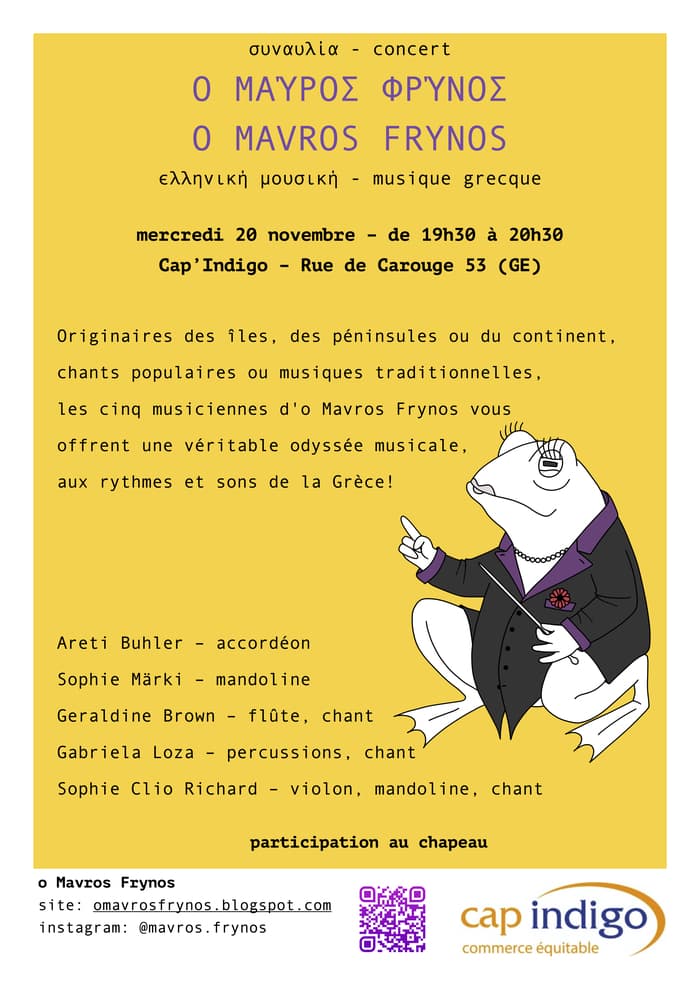 Concert de musique grecque!