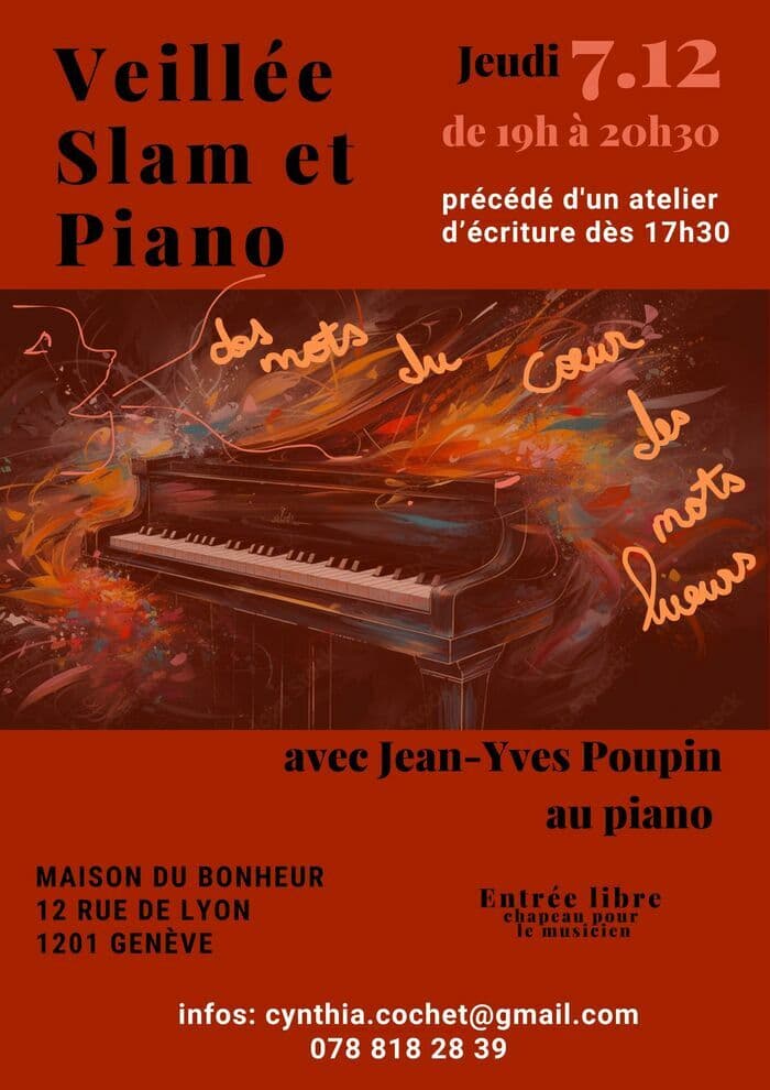 Veillée slam et piano ANNULATION