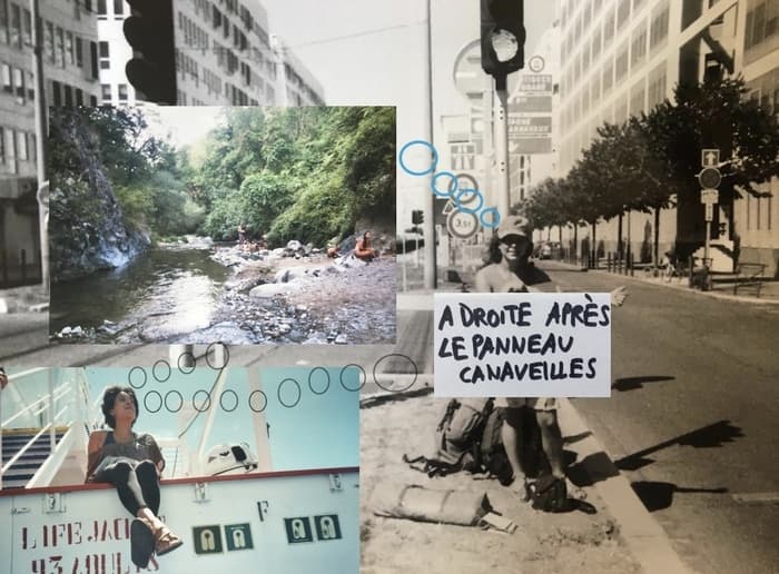 Tu tournes à droite après le panneau Canaveilles