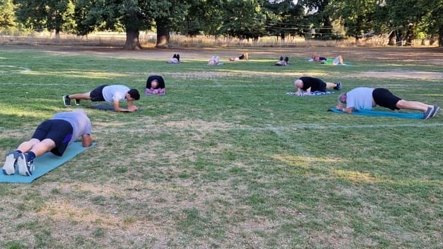 Cours de réadaptation cardio-vasculaire au Parc des Evaux